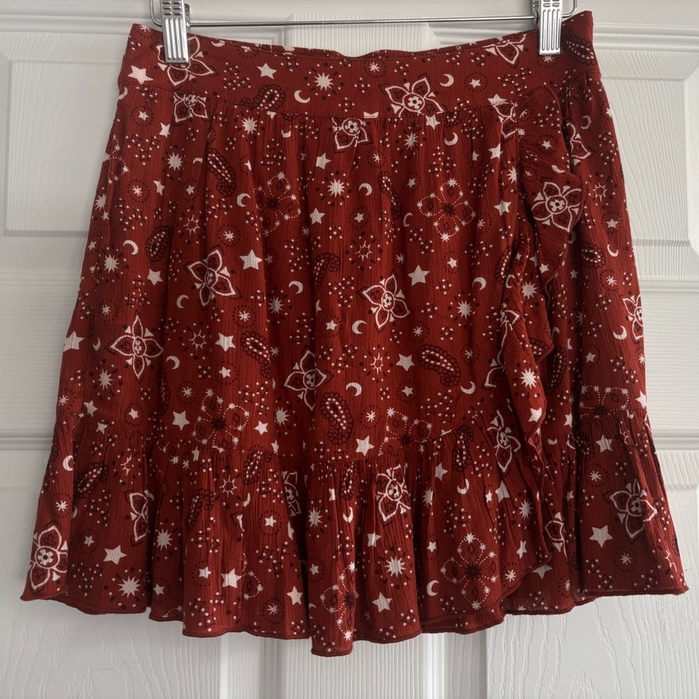 Aerie Faux Wrap Skirt